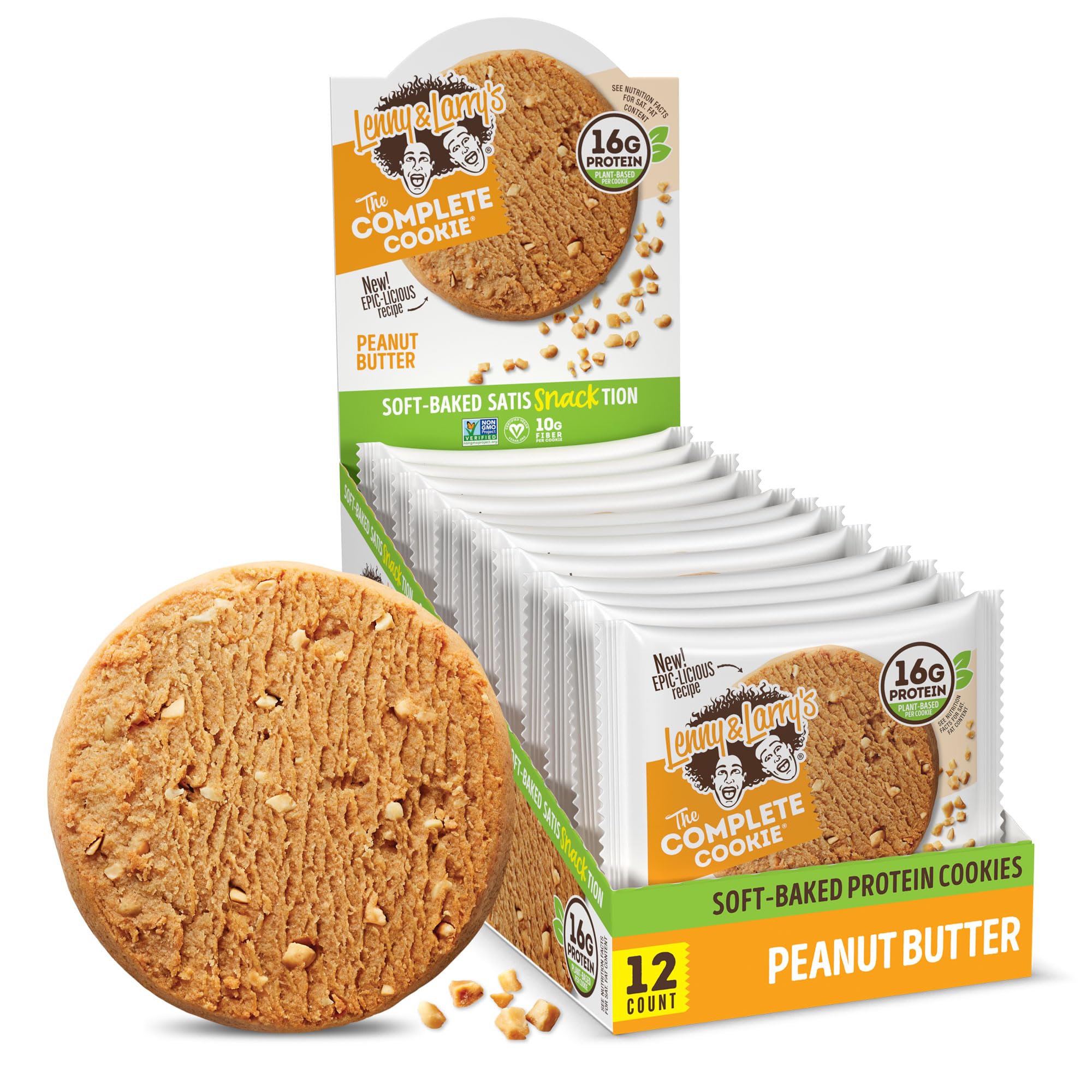 Lenny & Larry's Cookie Peanut Butter Crumble Snack