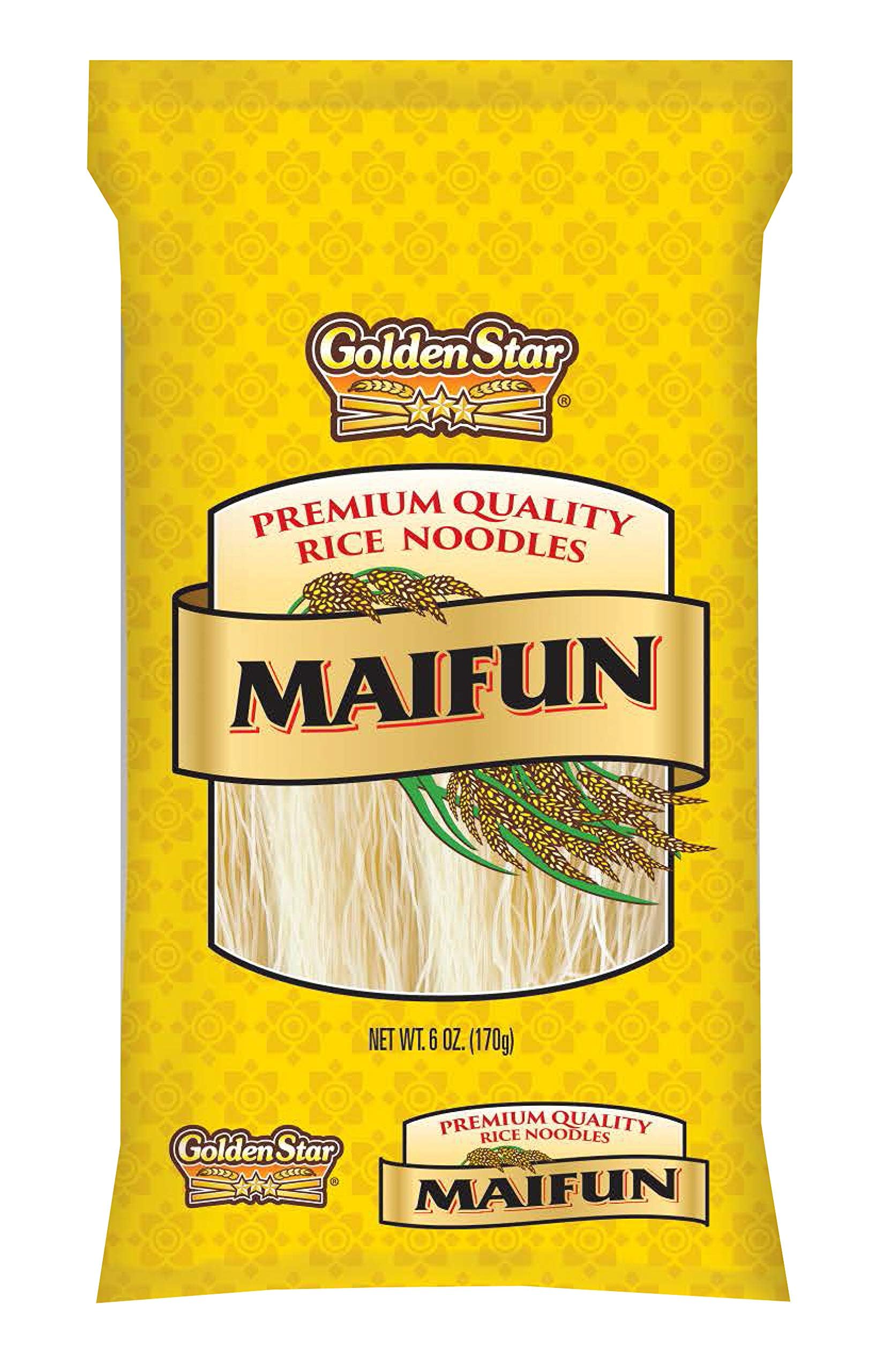 GOLDEN STAR (Pack of 32) Golden Star Noodle Rice Maifun Asian Noodles 6 Oz
