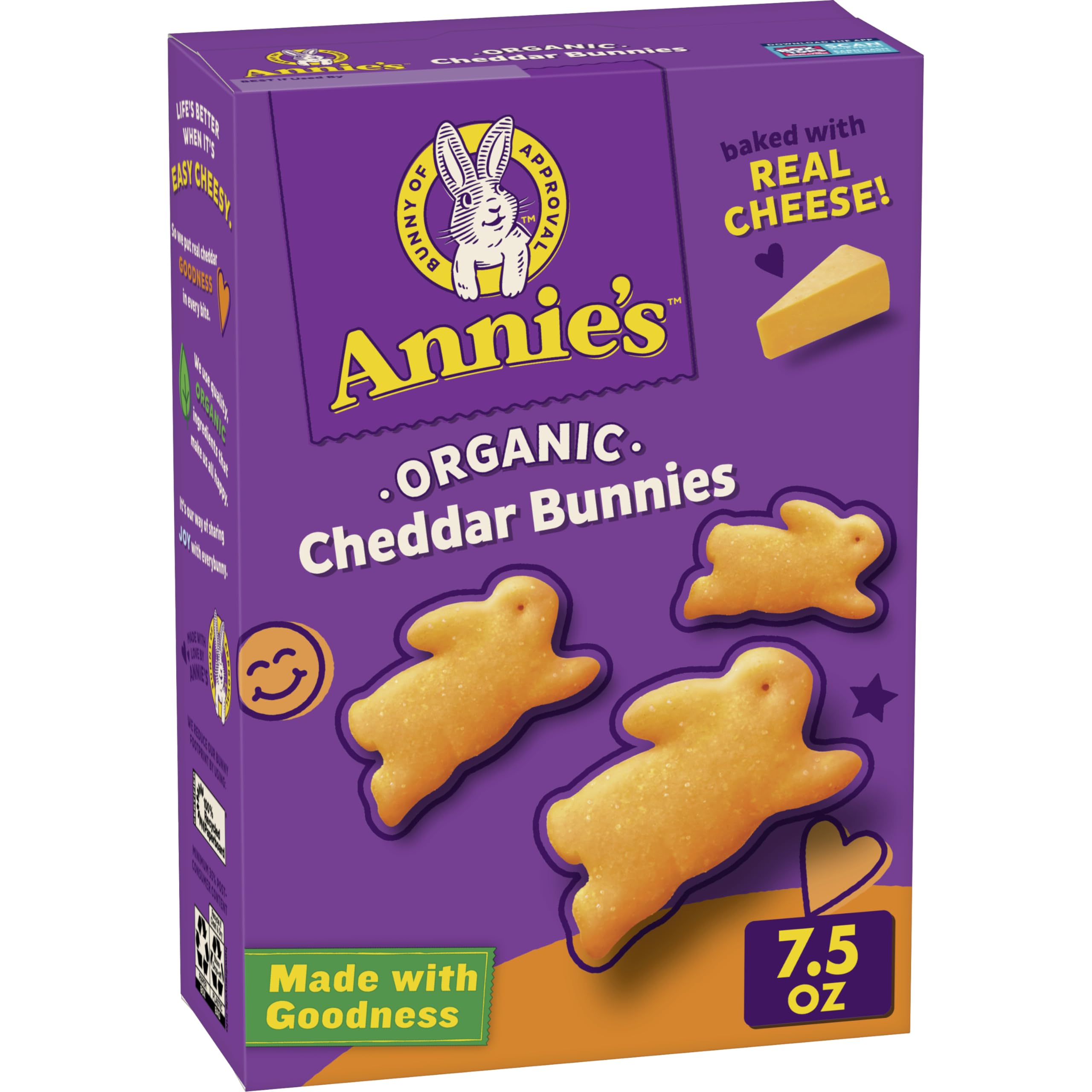 Annie's Homegrown Cracker Cheddar Bunny