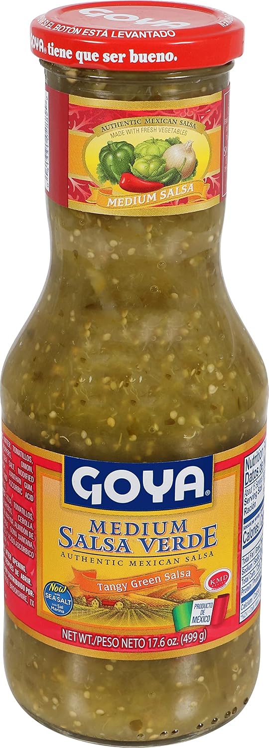 Goya Salsa Verde Authentic Mexican Green Salsa