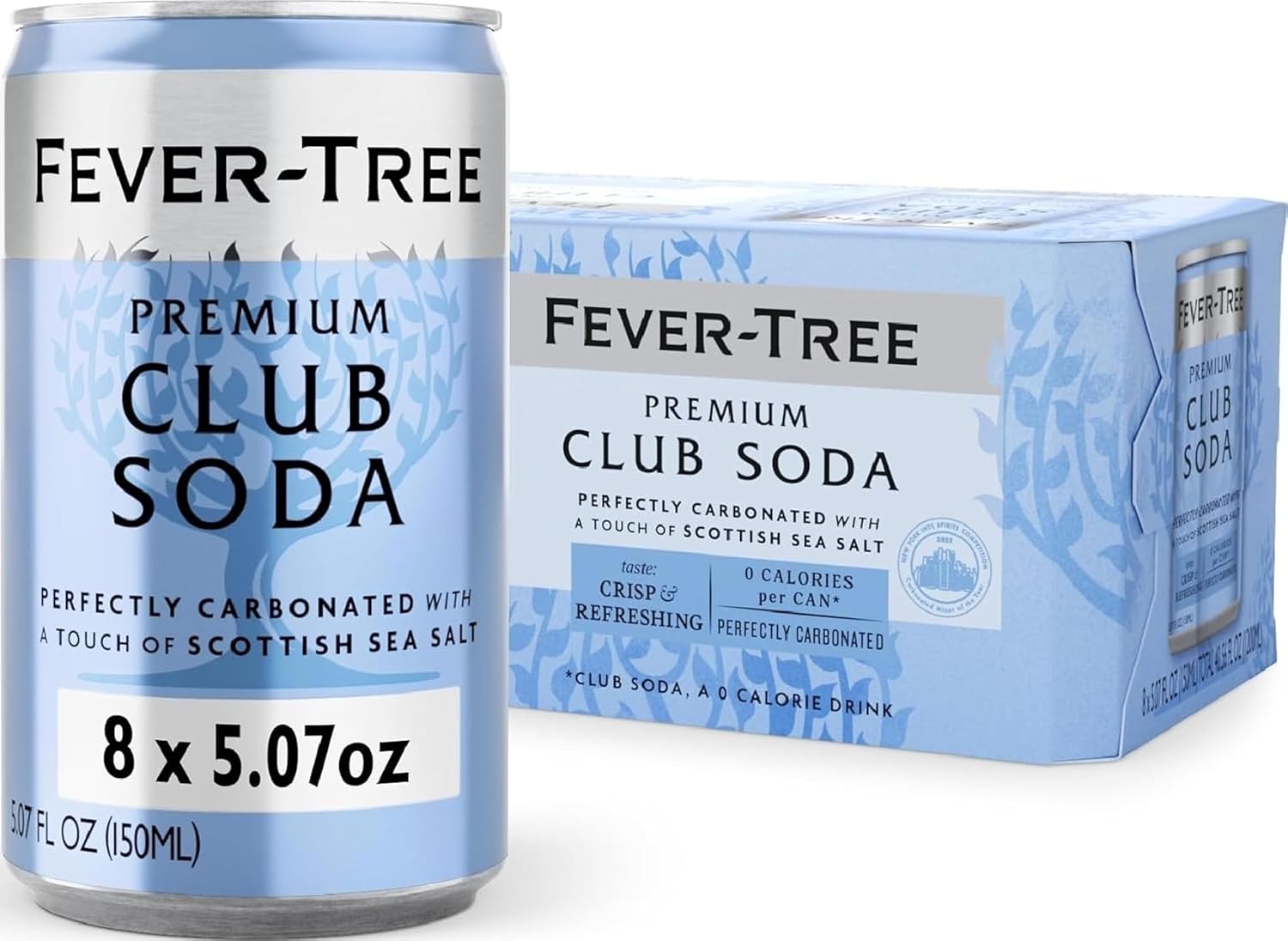 Fever Tree Fever-Tree Soda Club Soda 8 Pack