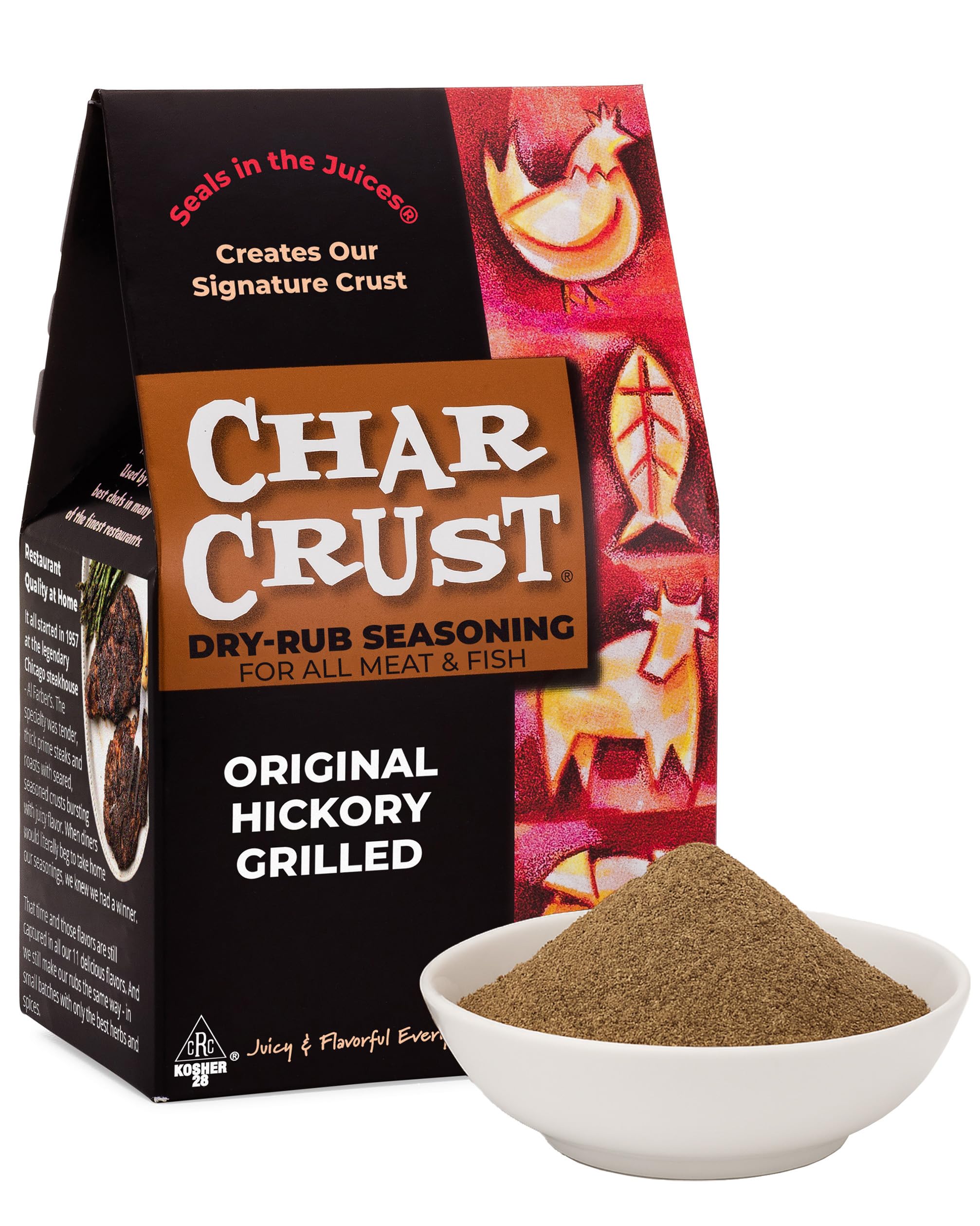 Char Crust Rub Original Hickory Grilled Seasoning Rub