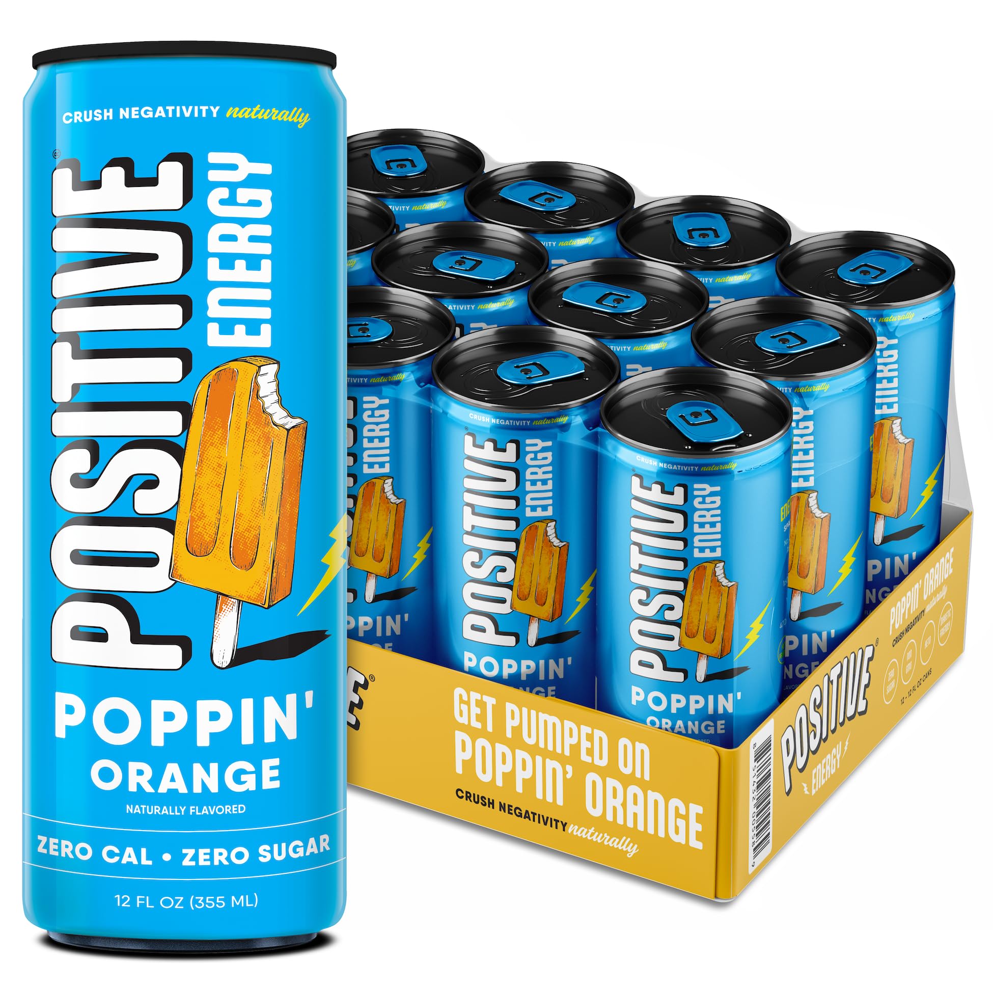 Positive Beverage Poppin Orange