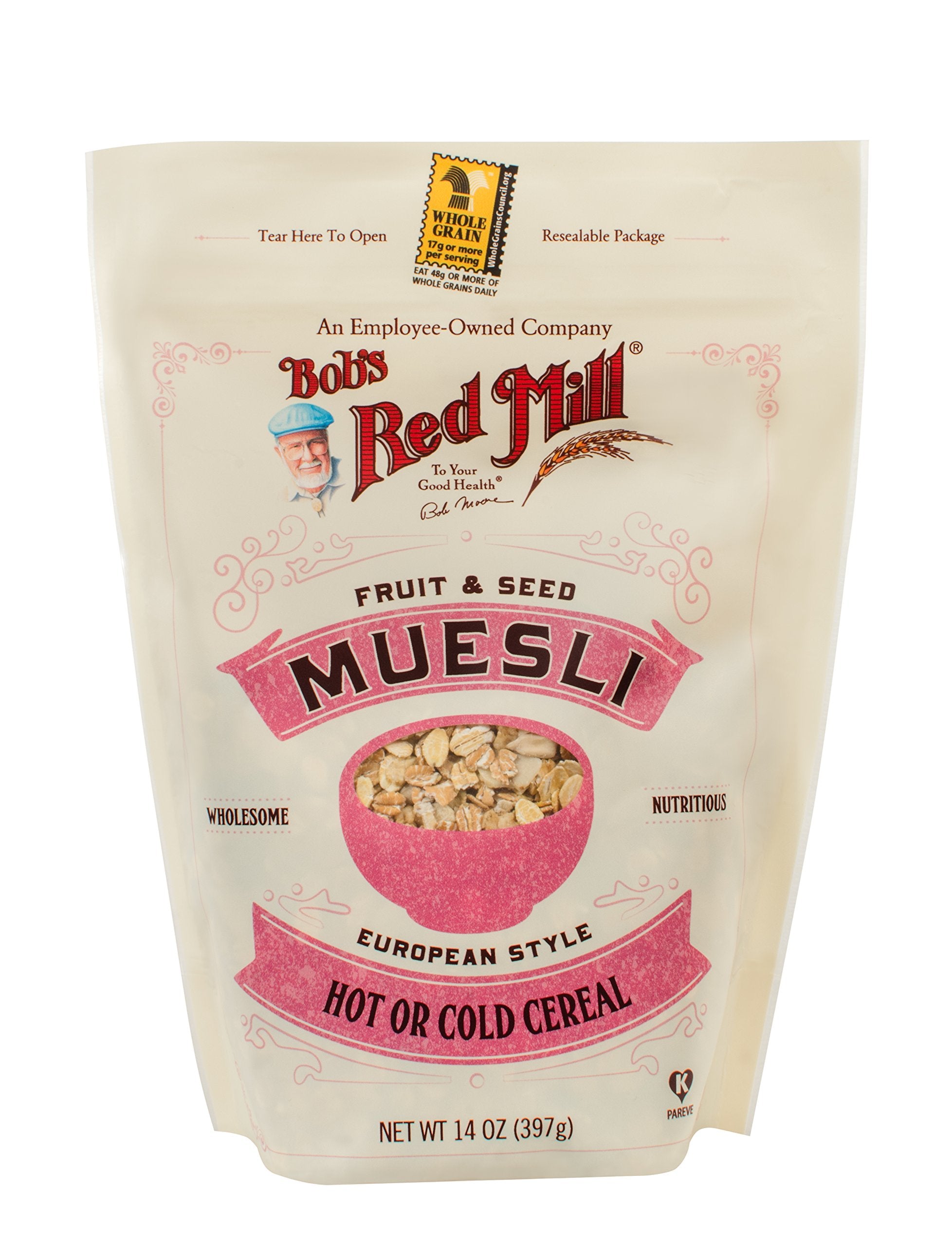Bob's Red Mill Cereal Muesli Fruit Seed Granola Cold Cereal
