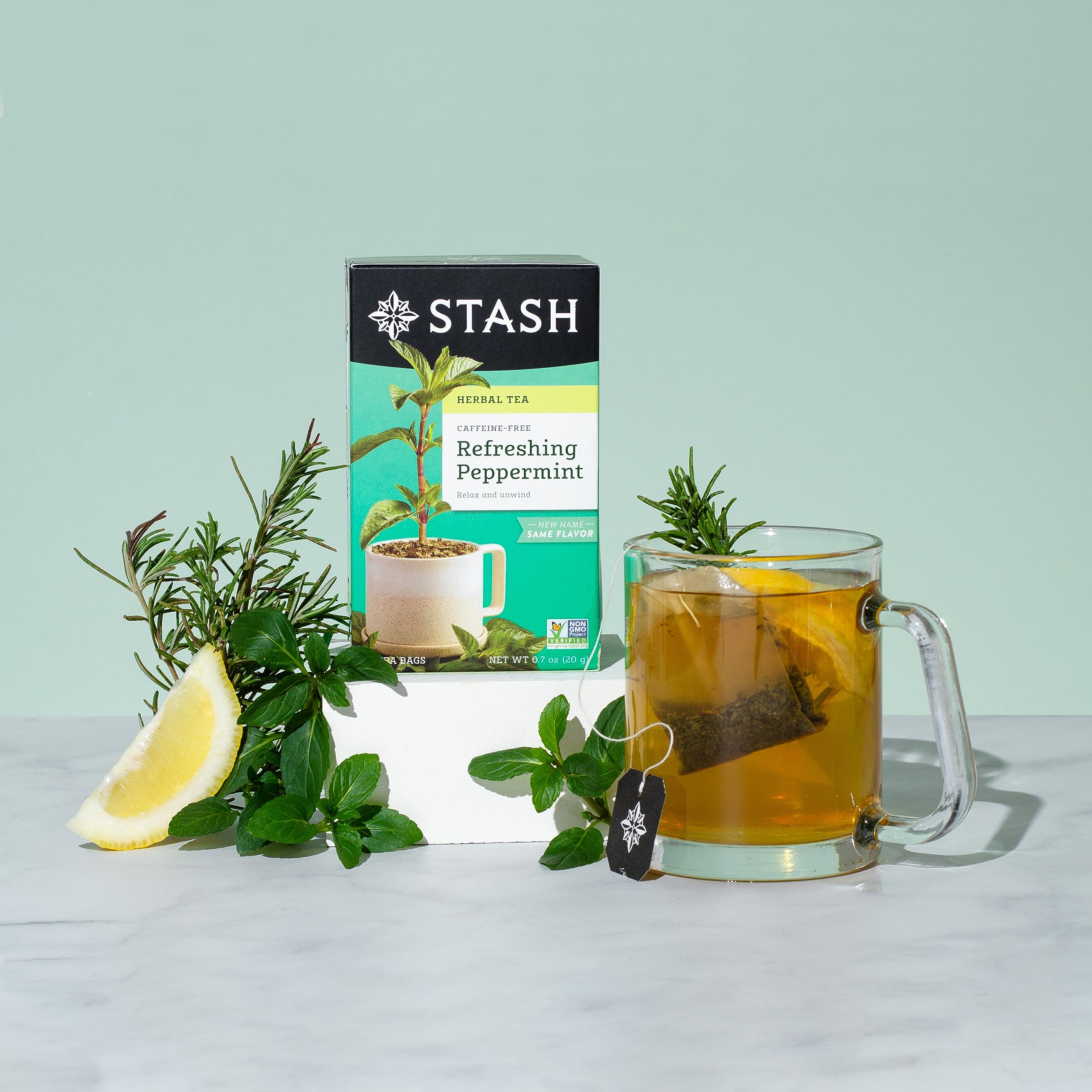 STASH TEA (Pack Of 12) Stash Tea Tea Peppermint 20 bag