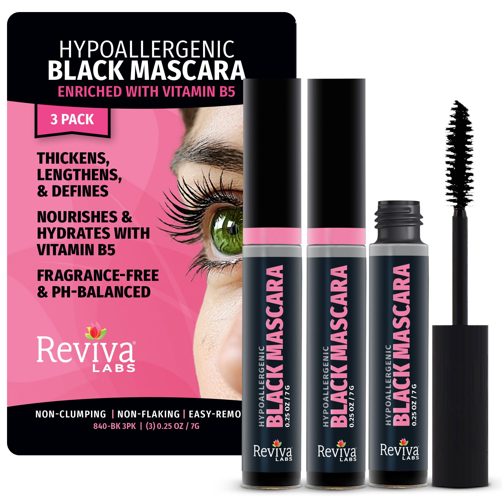 Reviva Mascara Liquid Black