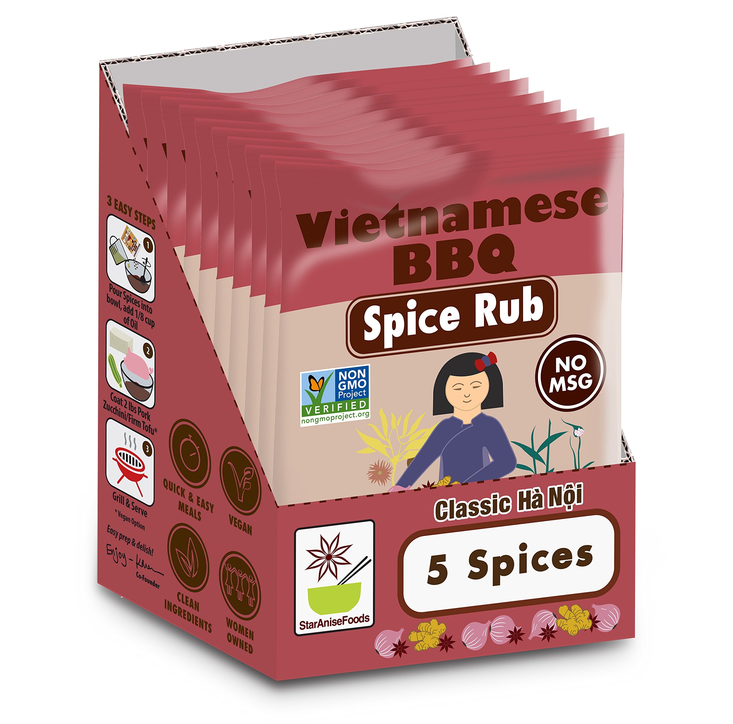 Star Anise Spice Natural Seasoning for BBQ Vietnamese