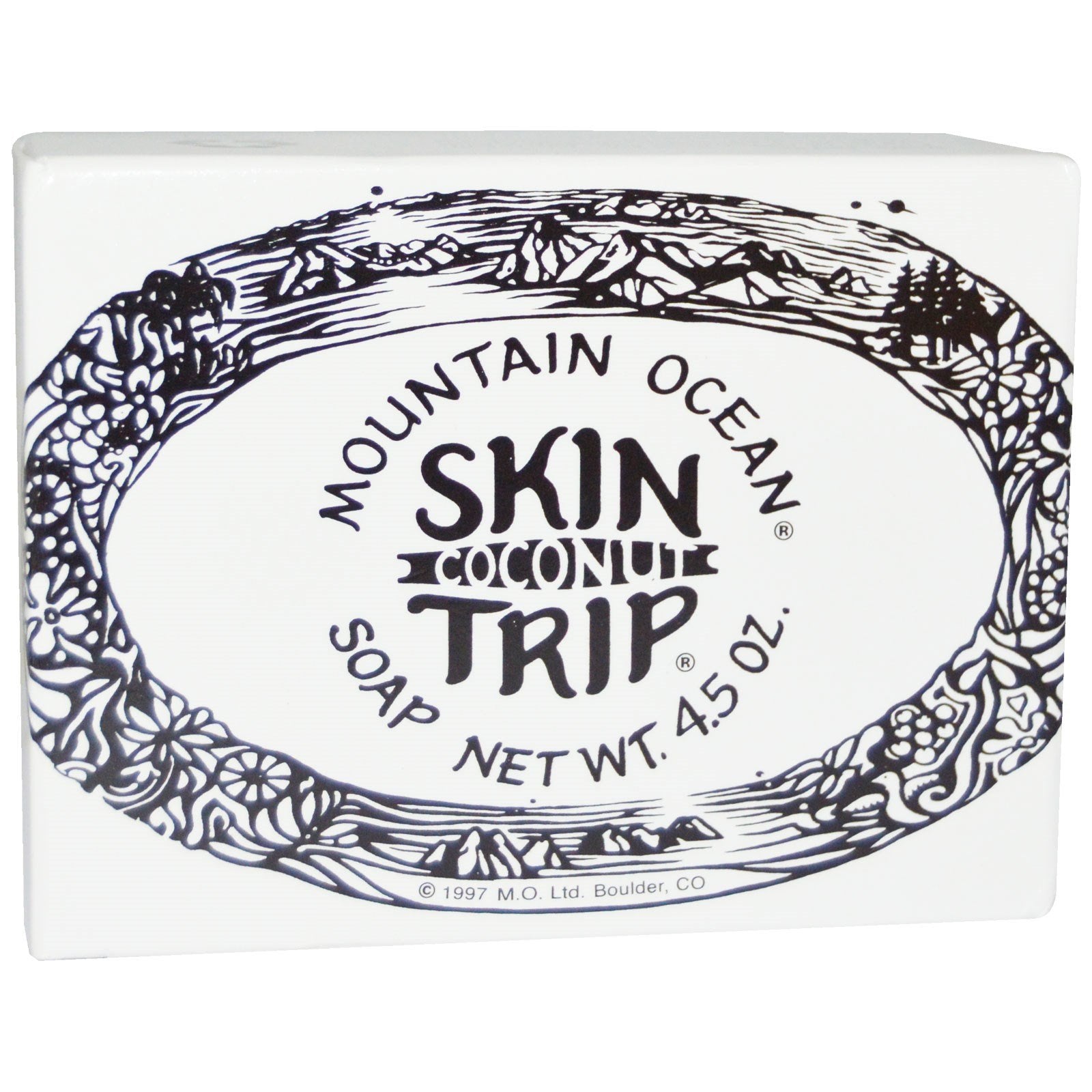 MOUNTAIN OCEAN (Pack Of 12) Mountain Ocean Soap Skin Trip Coconut 4.5 Oz