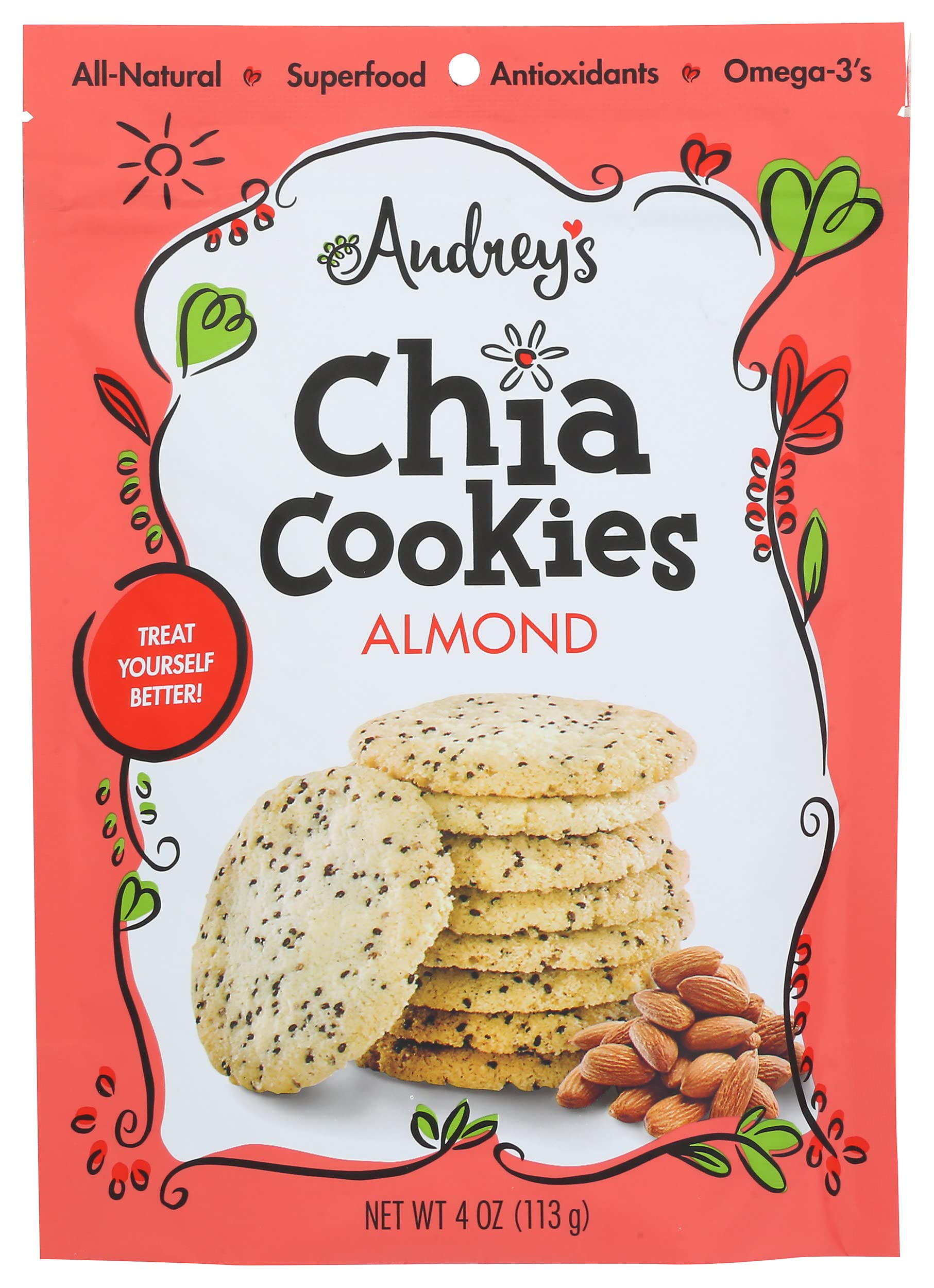 Audreys Cookie Chia Almond
