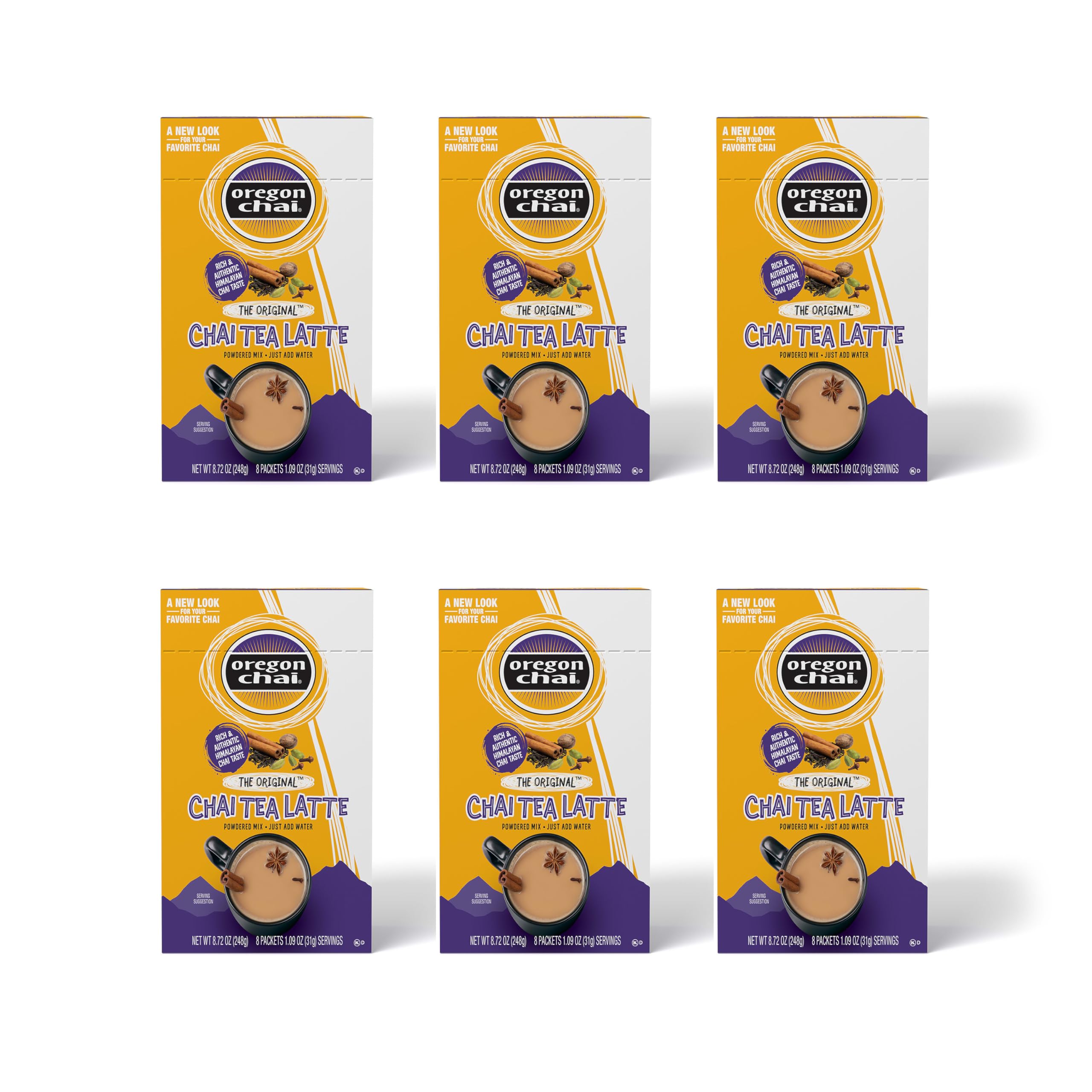 Oregon Chai Mix Chai the Orgln Tea Bags Ice