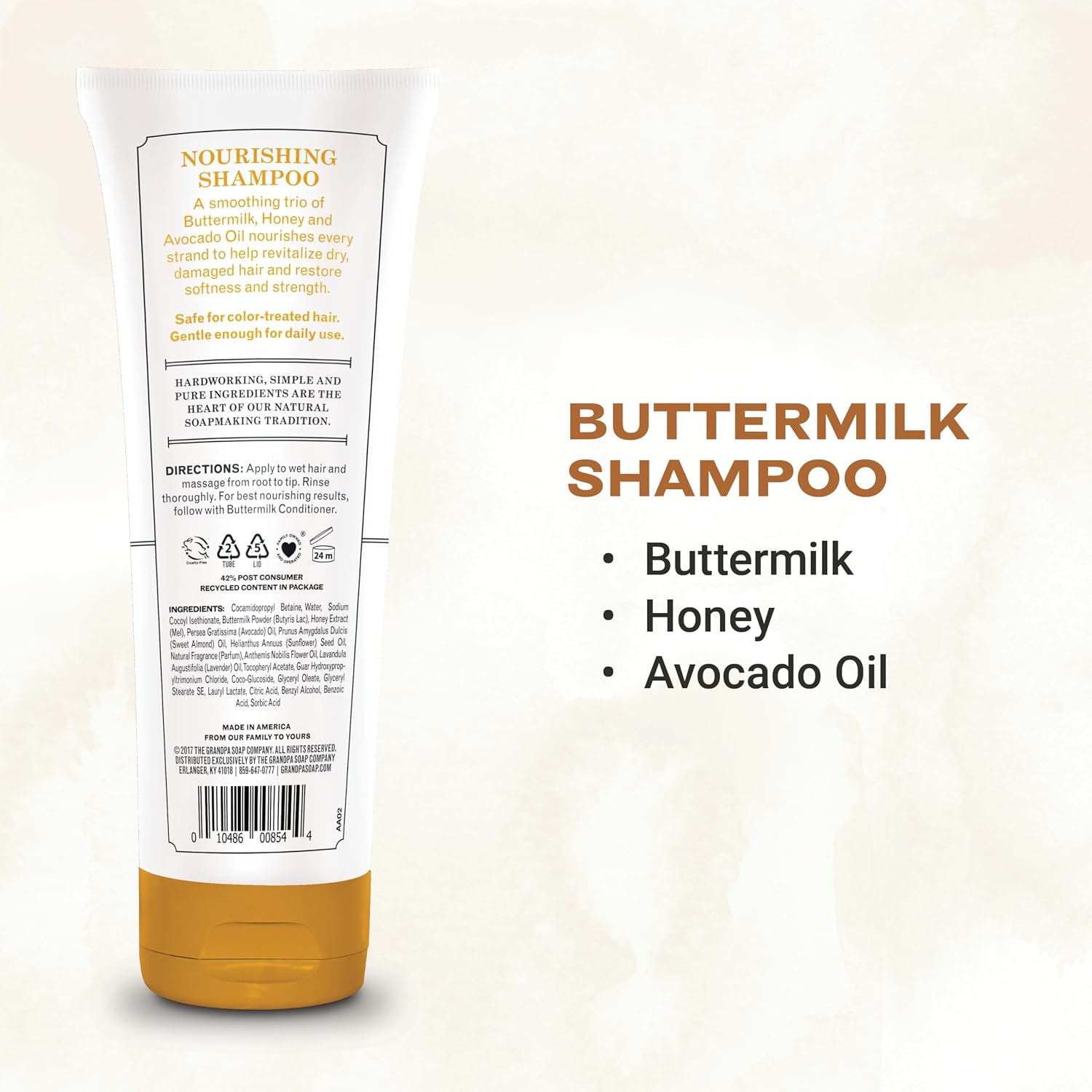 GRANDPAS (Pack of 9) The Grandpa Soap Shampoo Buttermilk 8 Oz