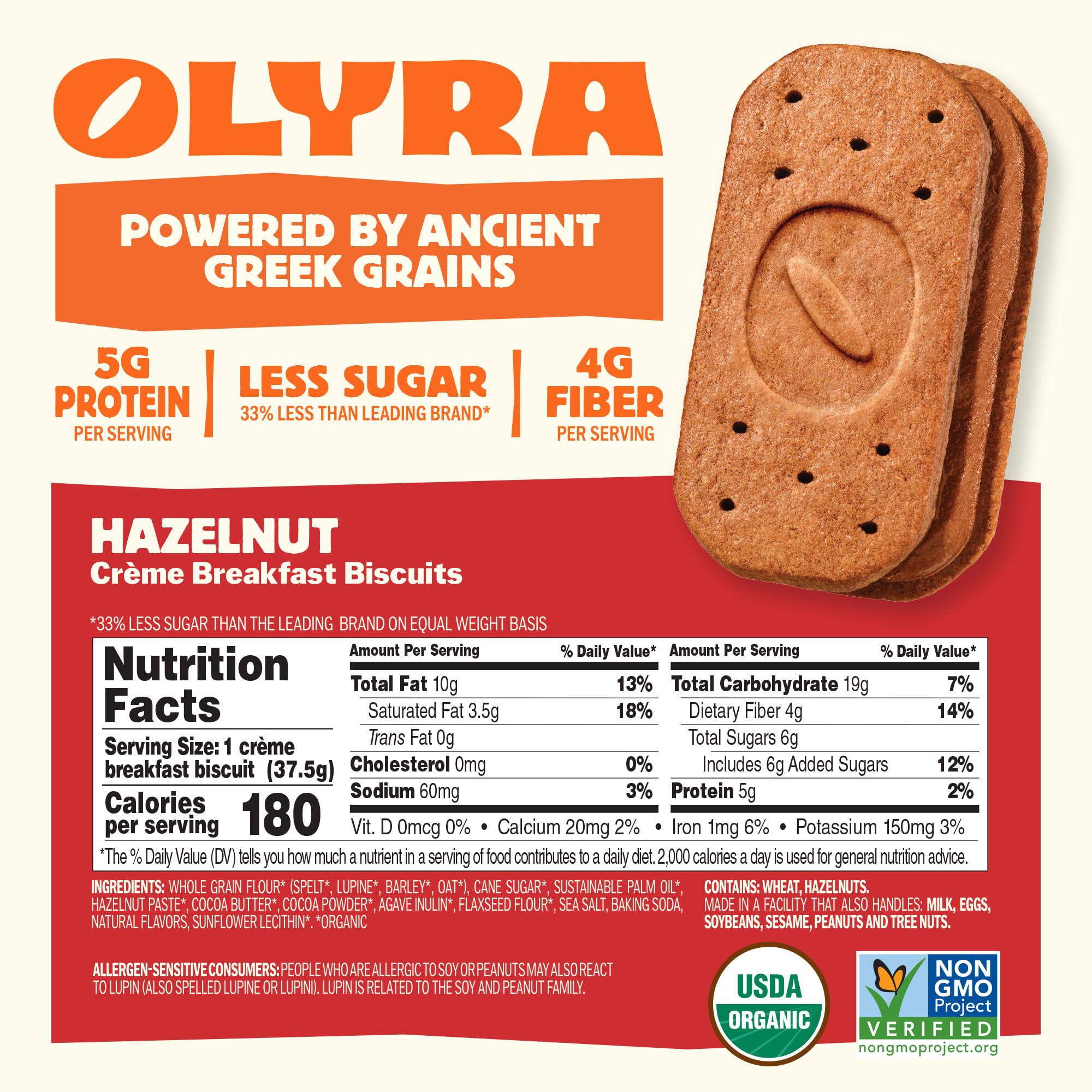 Olyra Biscuit Breakfast Hazelnut Cocoa