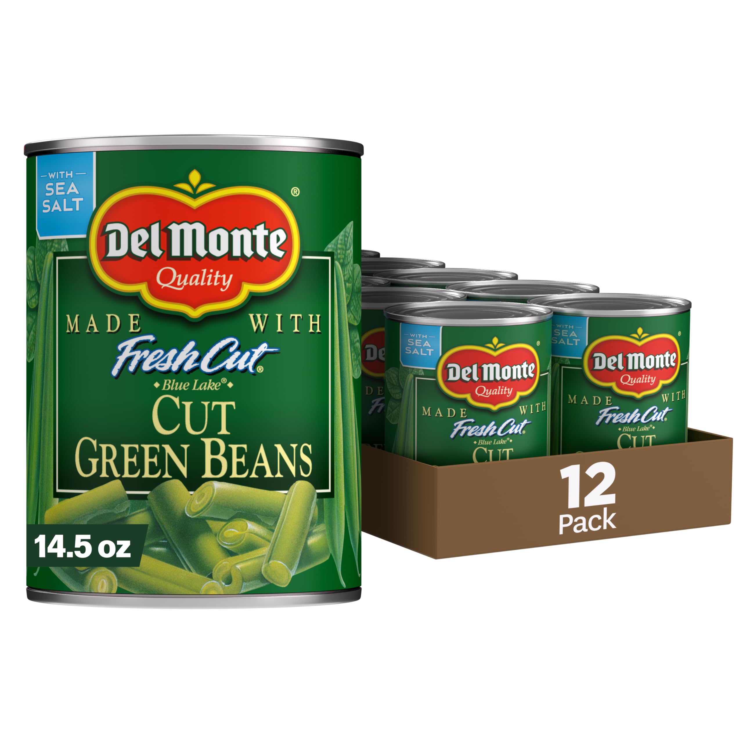 Del Monte Green Cut Beans Canned Vegetables
