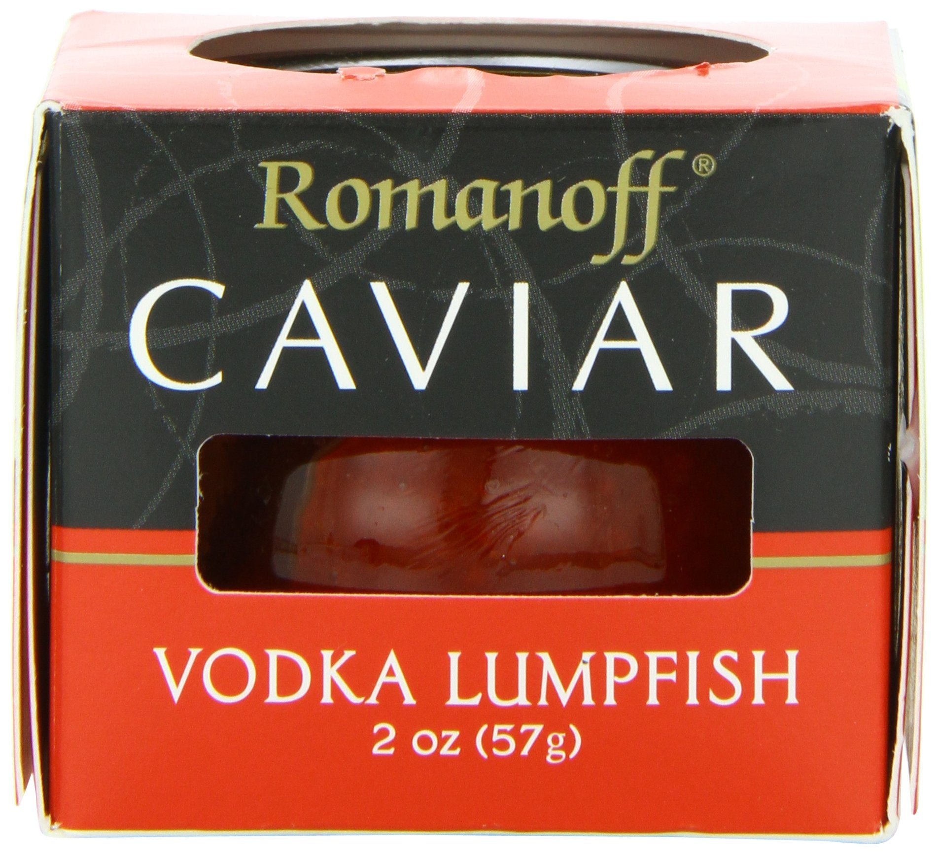 Romanoff Caviar Lumpfish Red Vodka