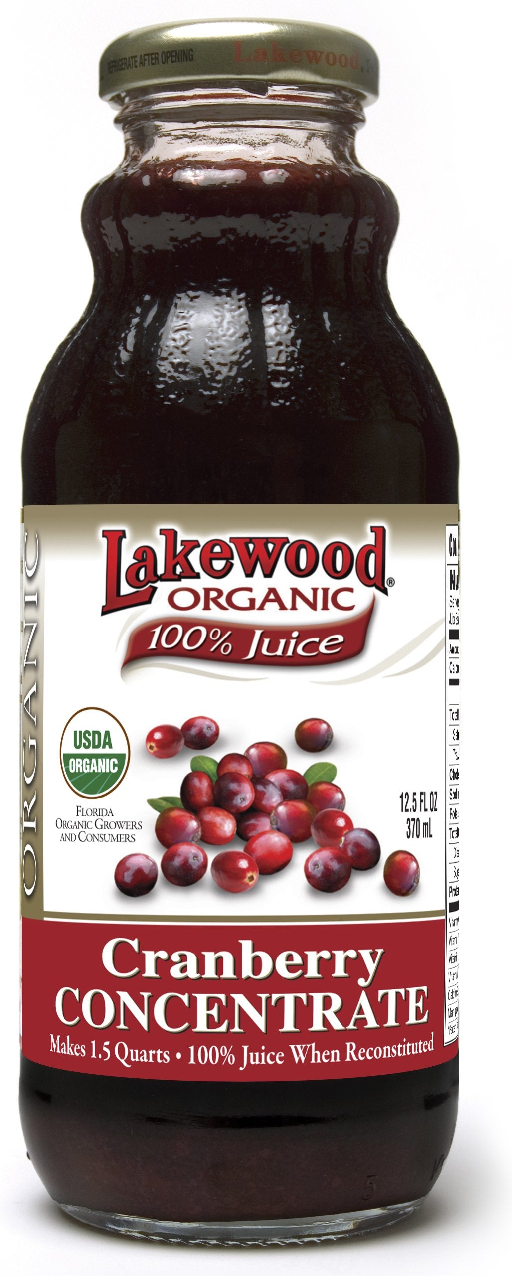 Lakewood Juice Concentrate Cranberry Organic