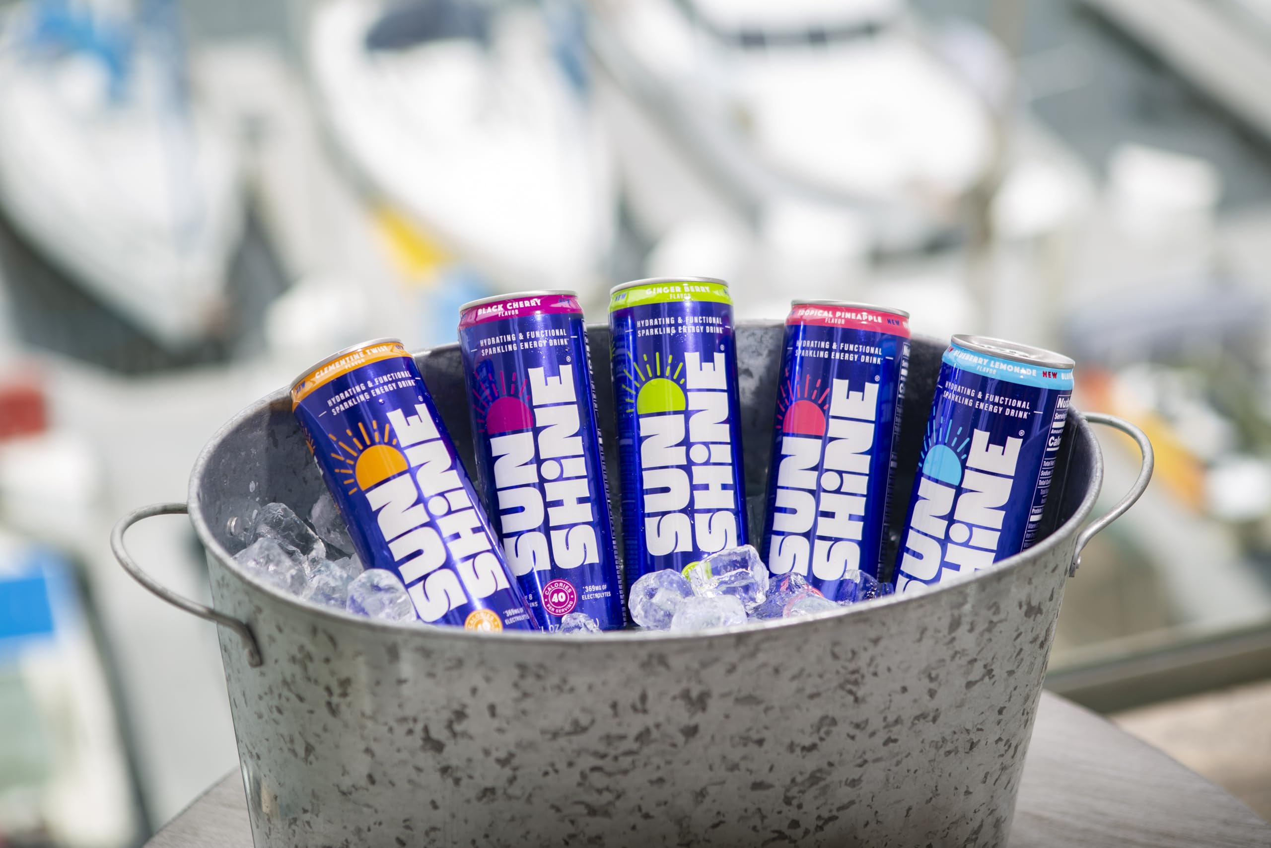 Legendary Sunshine Energy Drink Ginger Berry