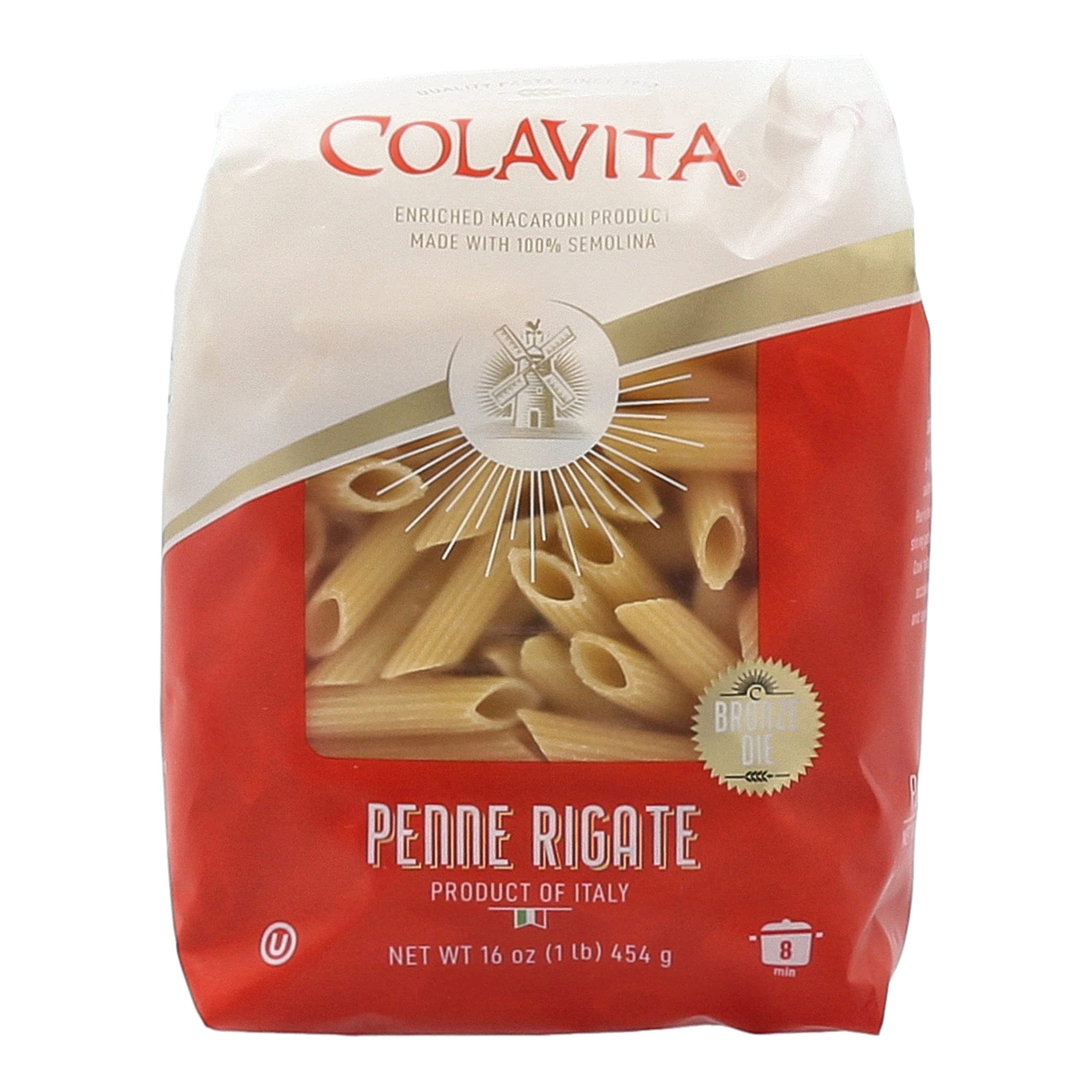 Colavita Pasta Italian Penne Rigate