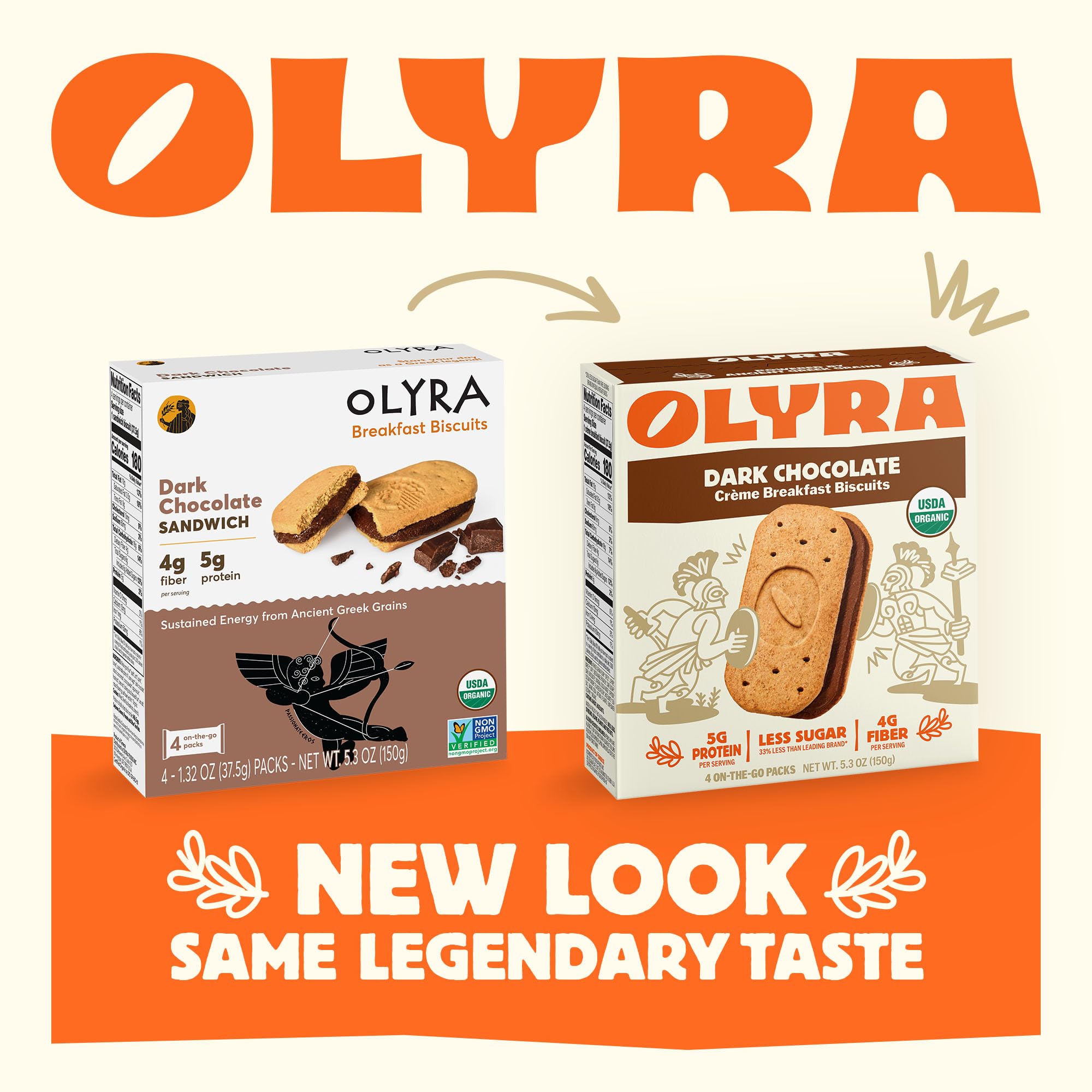Olyra Biscuit Breakfast Dark Chocolate