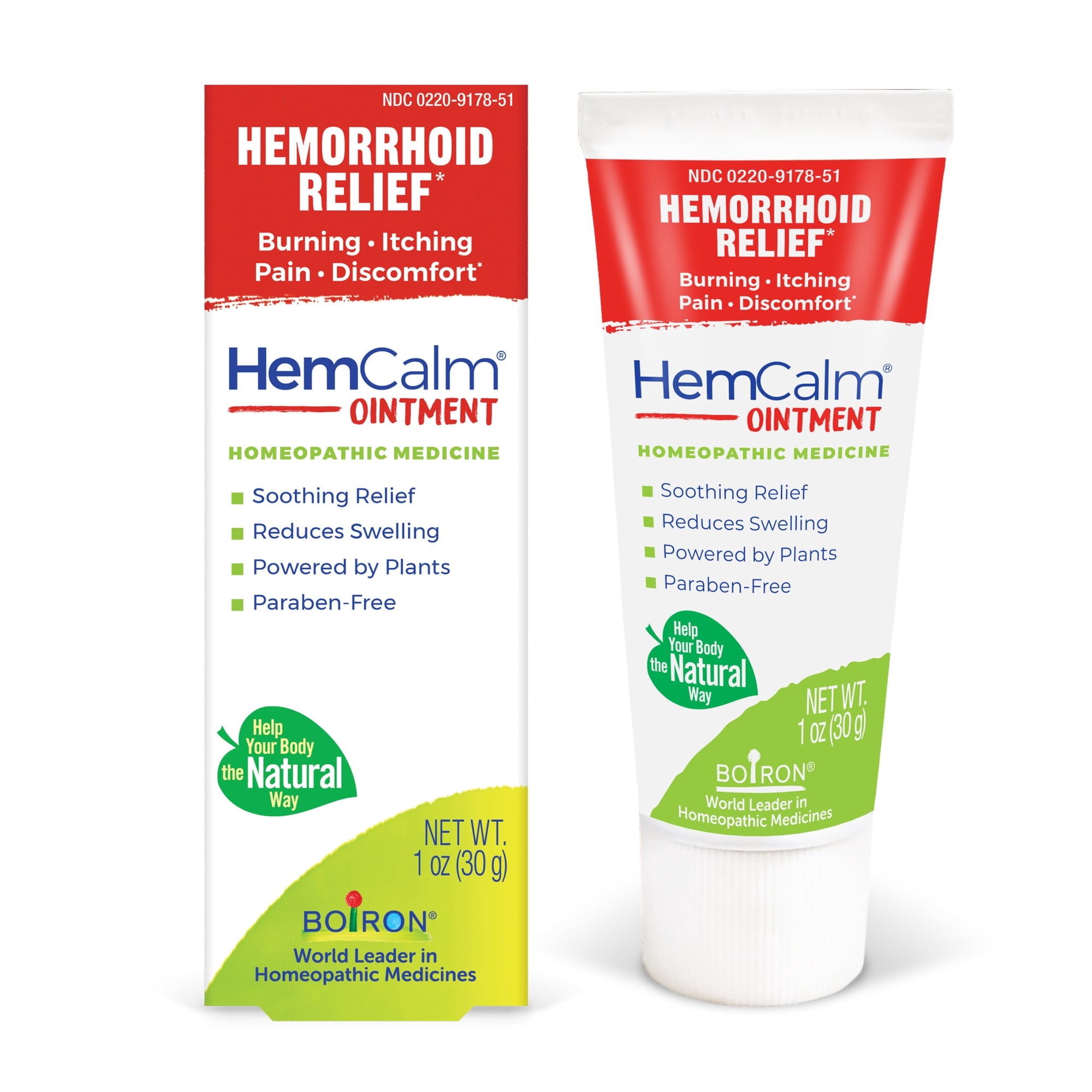 BOIRON (Pack of 9) Boiron HemCalm Ointment Homeopathic Medicine 1 Oz