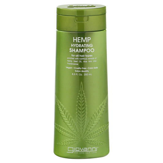 Giovanni Cosmetics Shampoo Hemp Hydrating 8.5 oz (Pack Of 3)