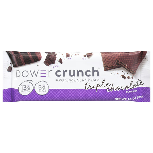 Power Crunch Bar Protein Triple Chocolate 40 Gm (Pack of 12)