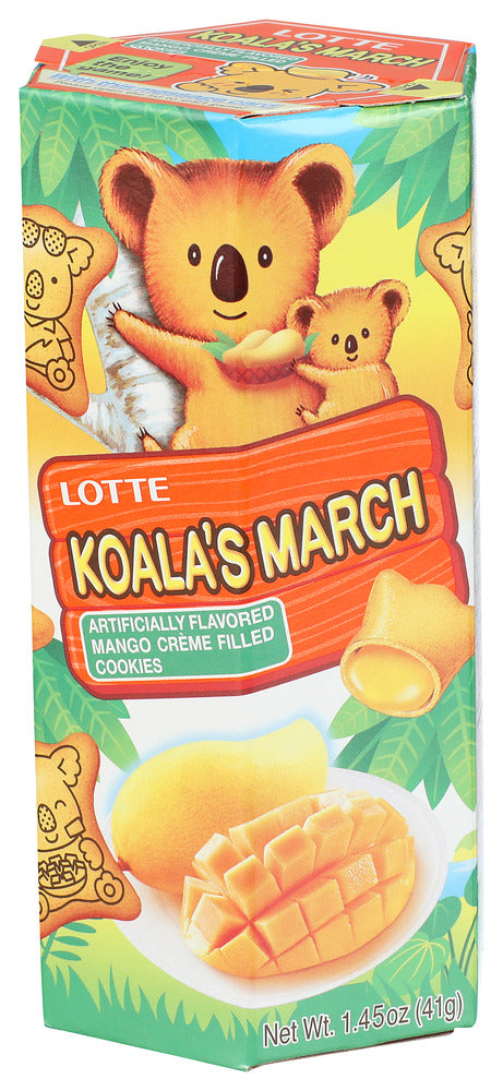 LOTTE (Pack Of 18) Lotte Cookies Koalas Mrch Mango 1.45 Oz
