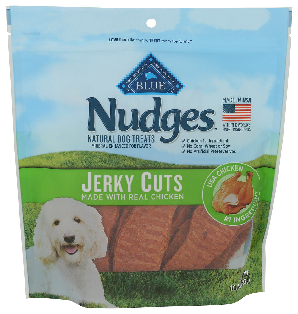 Blue Buffalo Treat Dog Nudge Jerky Chx