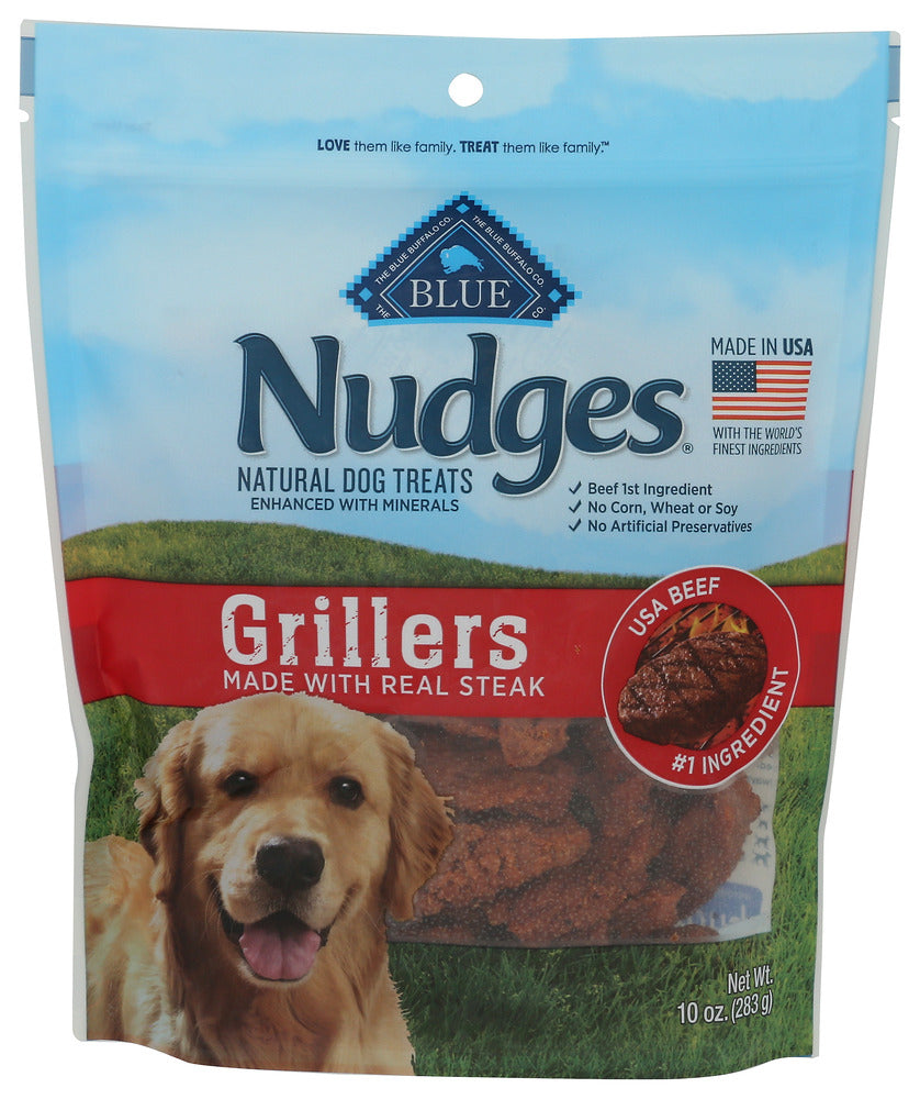 Blue Buffalo Treats Dog NUDGES Steak