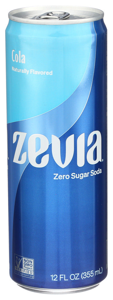ZEVIA (Pack Of 36) Zevia Soda Sleek Cola 12 Fl Oz