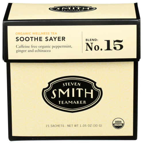 Smith Tea Soothe Sayer OG Organic Black Tea Bags 15 bag