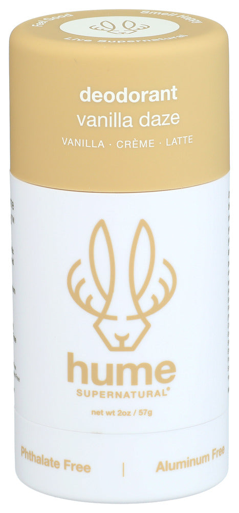 HUME SUPERNATUR (Pack of 6) Hume Supernatural Deodorant Stick Vanilla Daze 2 Oz