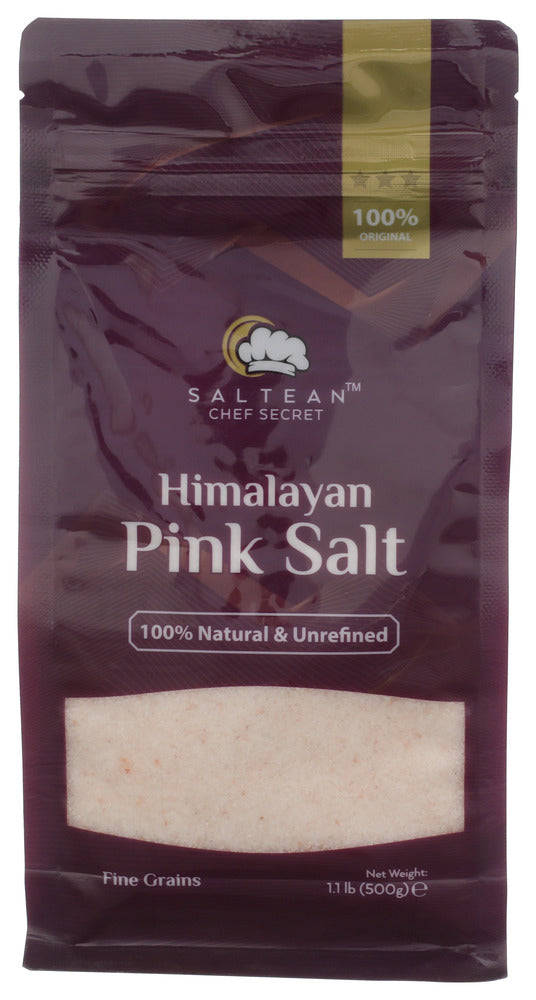 SALTEAN CHEF SE (Pack Of 12) Saltean Chef Secret Salt Pink Himalayan Stand Up Peach 1.1 Lb