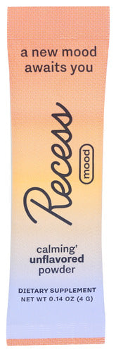 RECESS (Pack Of 40) Recess Mood Power Packet Unflavored 0.14 Oz