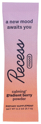 RECESS (Pack of 40) Recess Mood Power Packet Berry Calmative & Mood Support 0.2 Oz