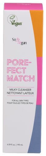 SOLOVEGAN (Pack of 4) Solovegan Pore-Fect Match Cleanser Face Exfoliating Gel 195 mL