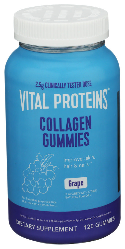 VITAL PROTEINS (Pack of 4) Vital Proteins Collagen Gummy Beauty Supplement 120 Pieces
