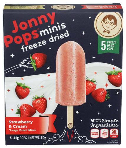 Jonnypops Creamy Strawberry Freeze Pops
