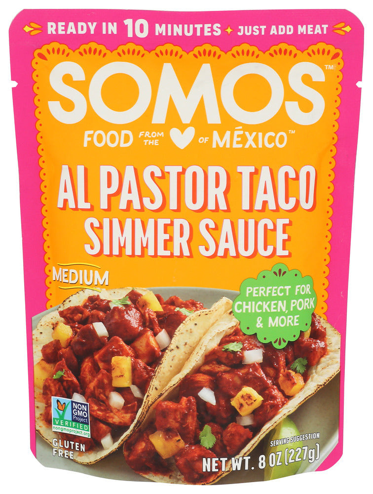 SOMOS (Pack of 18) Somos Authentic Mexican Simmer Sauce 8 Oz