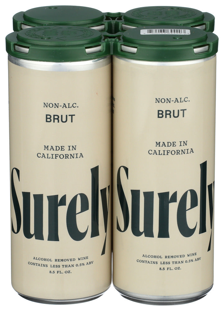 Surely Non-alcoholic Sparkling Brut 4Pk