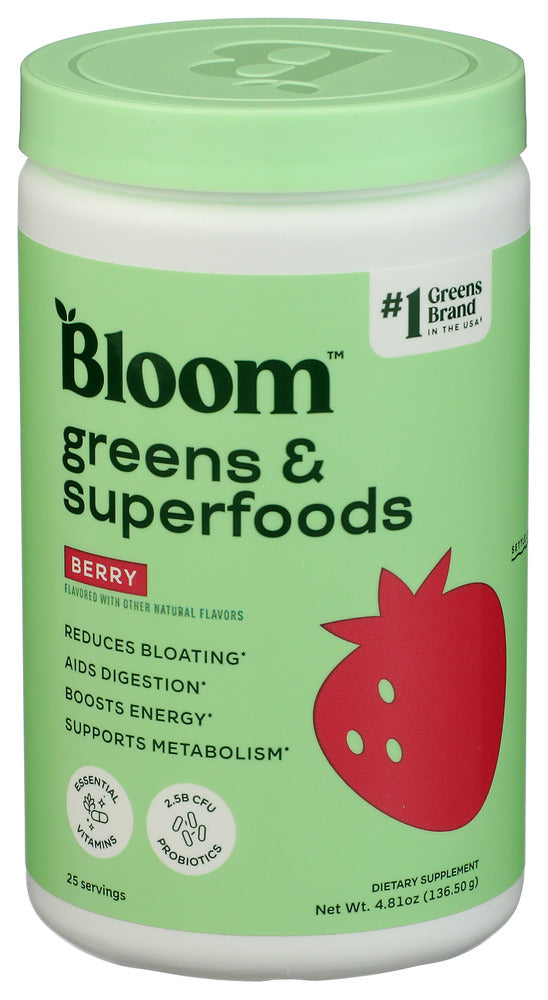 Bloom Nutrition Green Superfood Berry