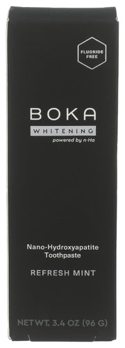BOKA (Pack of 8) Boka Toothpaste Whitening Original Mint Flavor 3.4 Oz