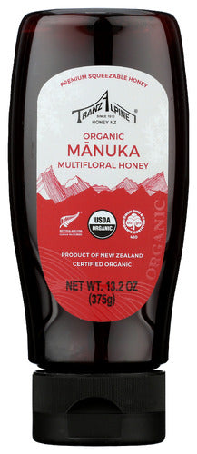 Tranzalpine Honey Manuka Multifloral Organic