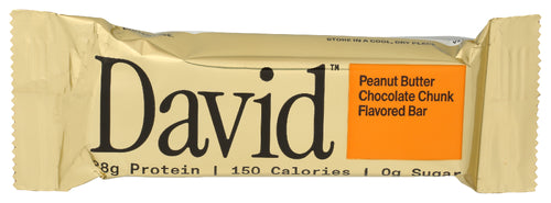 David Protein Bar PB Chocolate Chip Crunch