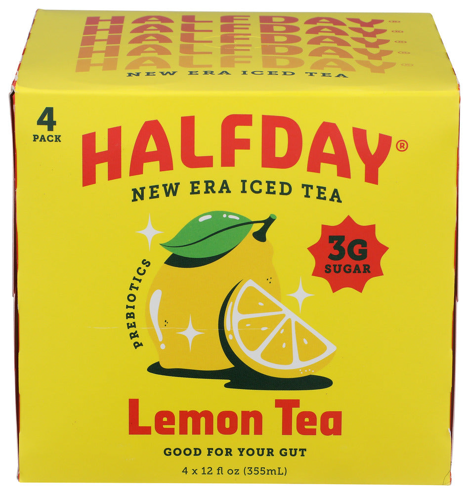 Halfday Tea Iced Prebiotic Lemon RTD Beverage