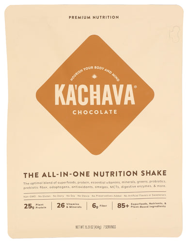Kachava Nutrition 1 Shake Chocolate 7 Servings