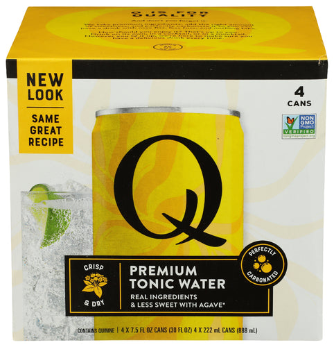 Q Tonic Q Drinks Q Tonic Tonic Water 4 Pack