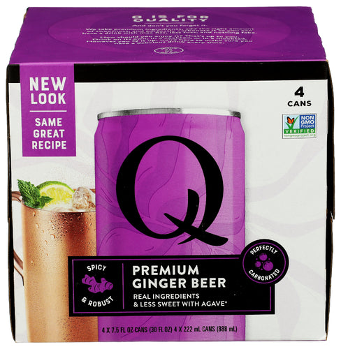 Q Tonic Ginger Beer 4 Pack