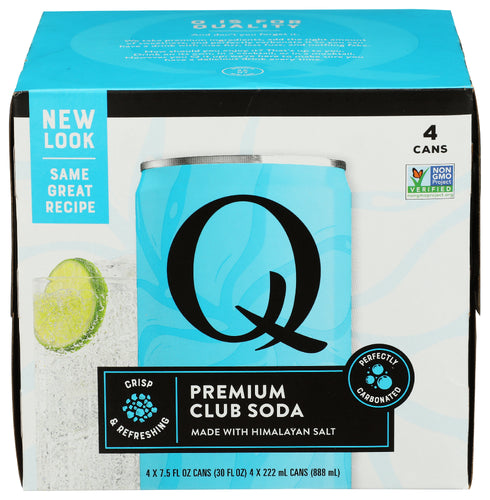 Q Tonic Club Soda 4 Pack Club Soda Beverage