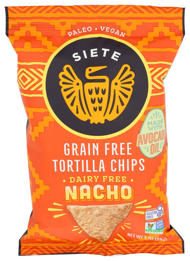Siete Organic Tortilla Chips Trtla Nacho Seed Oil Free