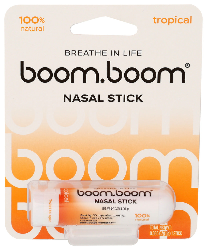 Boomboom Naturals Inhaler Nasal Tropical